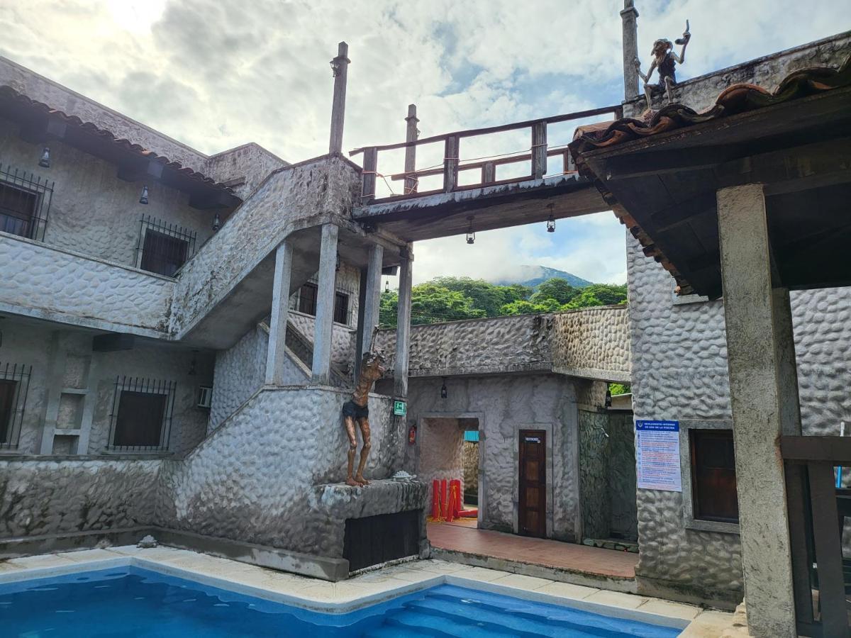 Hostal Casa De Las Gargolas Amapala Eksteriør billede