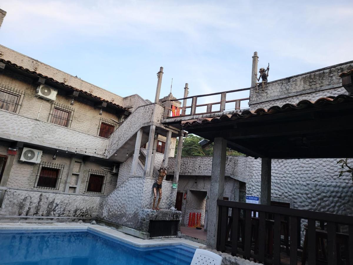 Hostal Casa De Las Gargolas Amapala Eksteriør billede