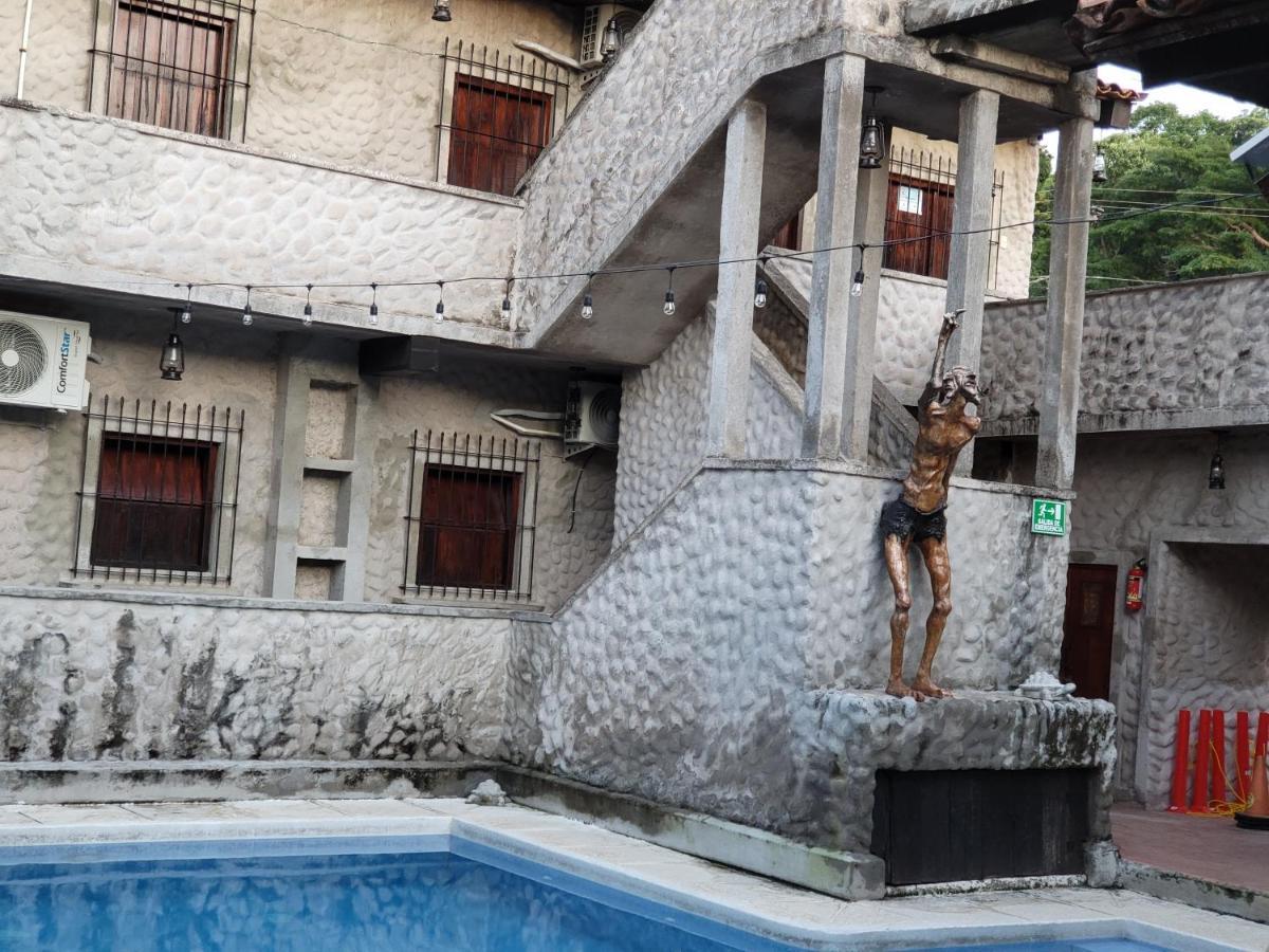 Hostal Casa De Las Gargolas Amapala Eksteriør billede
